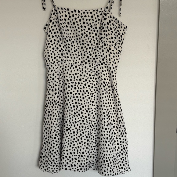 Polka Dot Spaghetti Strap Dress - Picture 3 of 9